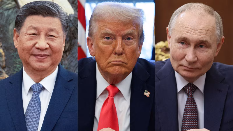 Perezida Trump yatangaje ko yifuza guhura na Putin w’u Burusiya na Xi Jinping w’u Bushinwa